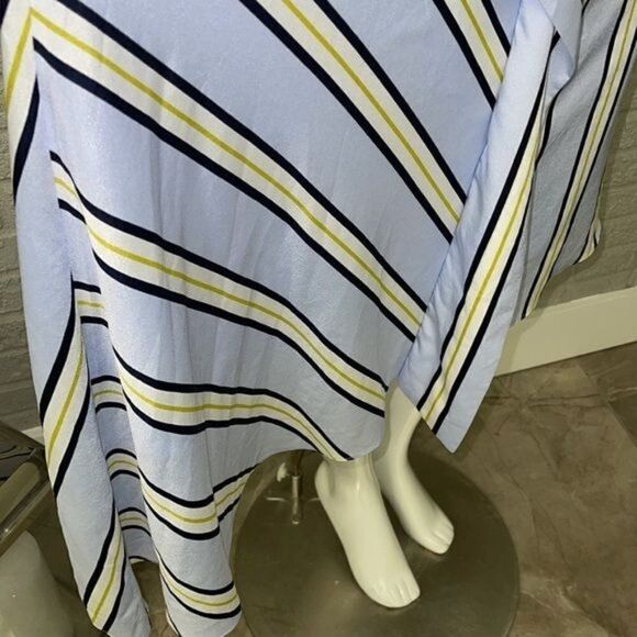 Banana Republic Striped Spaghetti Strap Shift Dress Size 10 P - Picture 8 of 12